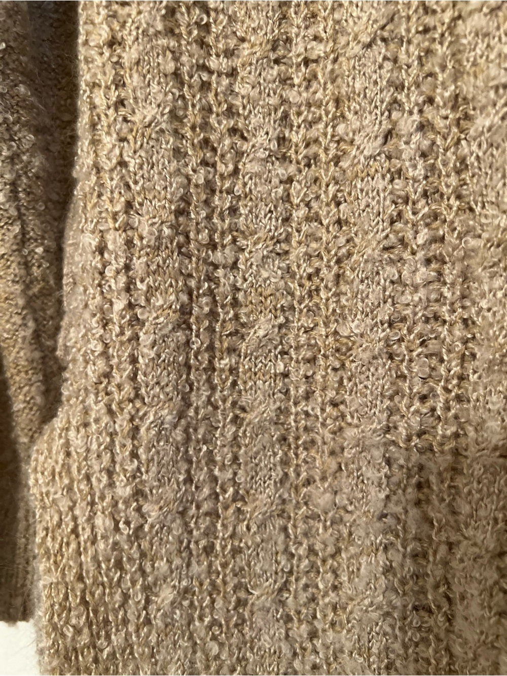 Altar'd State Beige Boho Knit Tunic Sweater (M) - Picture 14 of 15